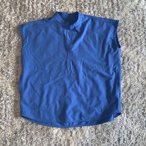 FIGS Rafaela Scrub Top, Size Small, Ciel Blue